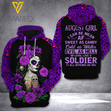 AUGUST GIRL HOODIE 3D PRINTED LC
