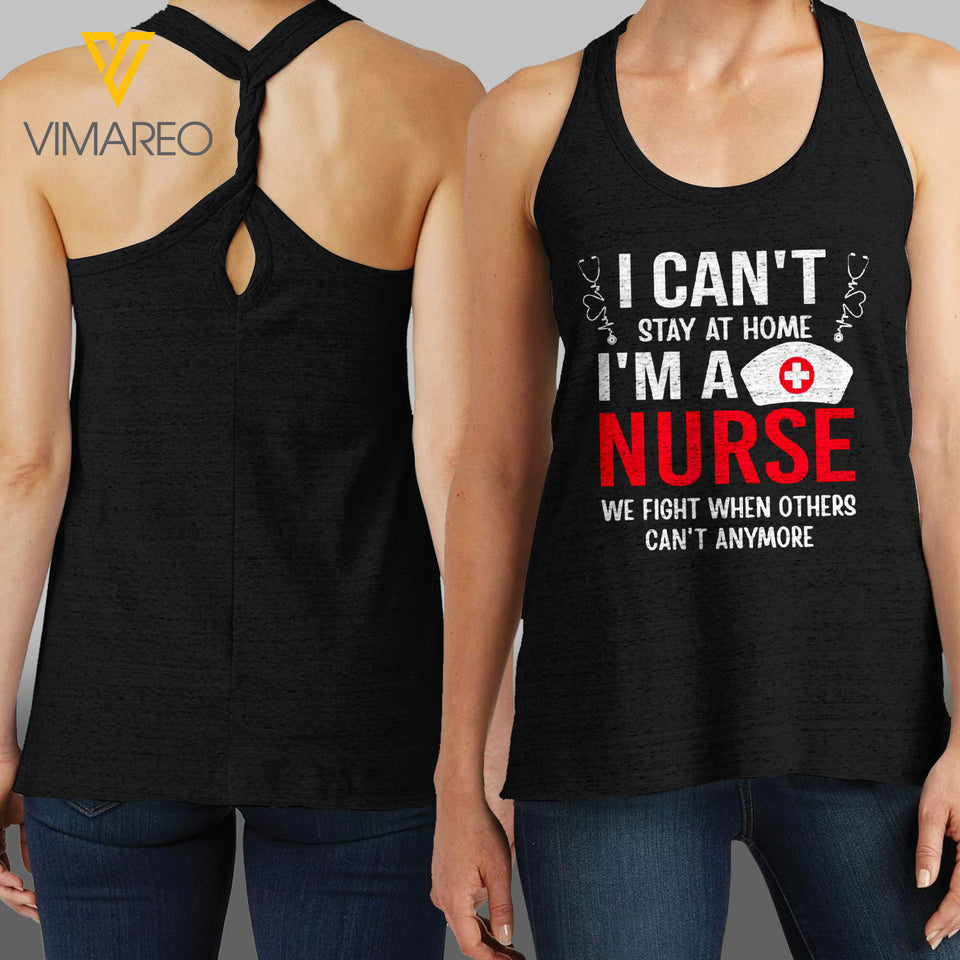 NURSE COSMIC TWIST BACK TANK/LEGGING