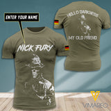 GERMANY SOLDIER CUSTOMIZE T-SHIRT