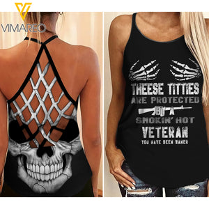 VETERAN CRISS-CROSS TANK TOP