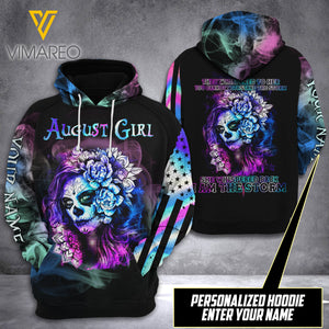 AUGUST GIRL CUSTOMIZE HOODIE 3D PRINTED