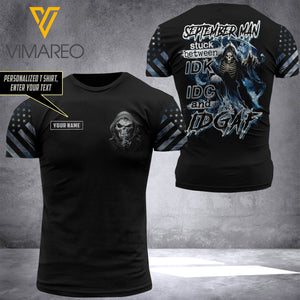 SEPTEMBER MAN CUSTOMIZE T-SHIRT