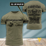 BETONPOMP MACHINIST CUSTOMIZE T-SHIRT