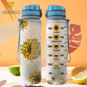 FEBRUARY GIRL WATER TRACKER BOTTLE