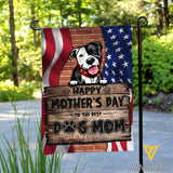 PITBULL DOG MOM FLAG