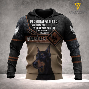 DOBERMAN DOG HOODIE 3D LC