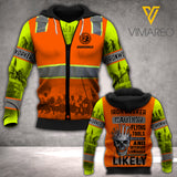 PERSONALIZED IRONWORKER HOODIE 3D PRINTED LC