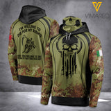 ITALIAN SOLDIER MASK HOODIE 3D PRINTED