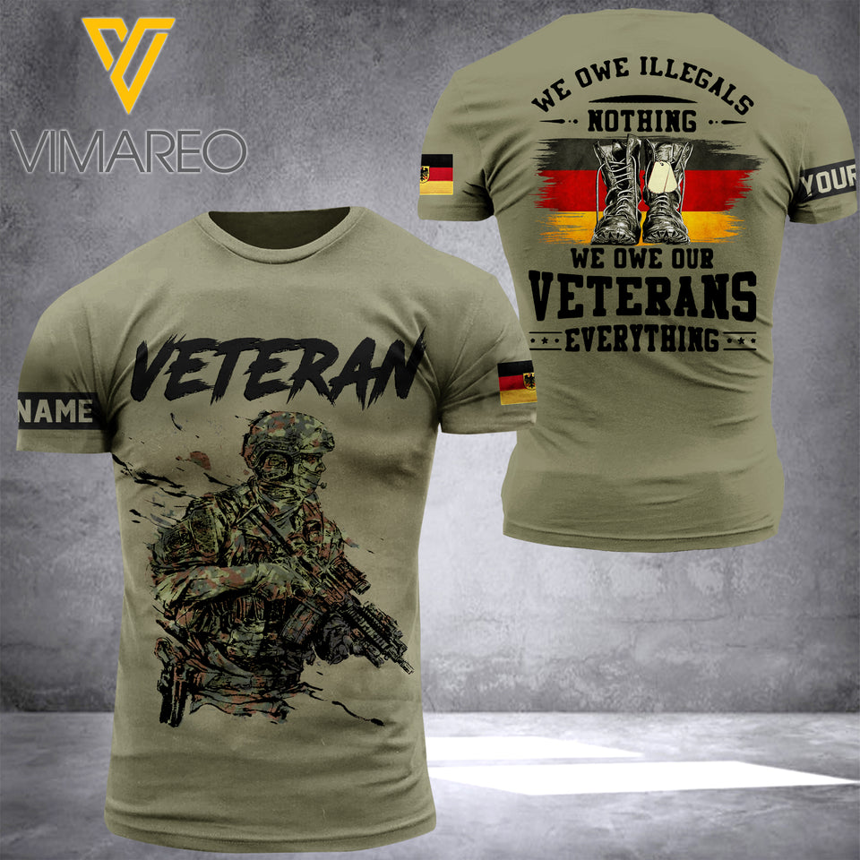 GERMAN VETERAN CUSTOMIZE T-SHIRT