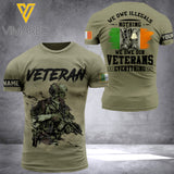 IRELAND VETERAN CUSTOMIZE T-SHIRT