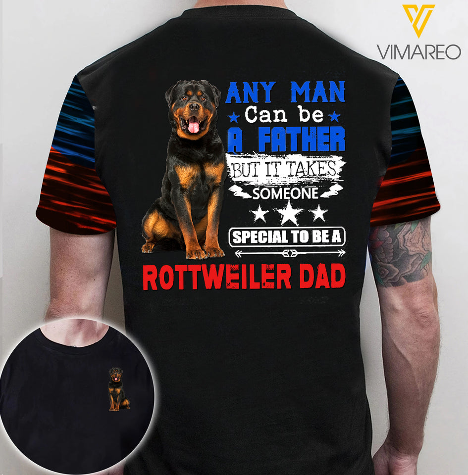 ROTTWEILER DAD T-SHIRT