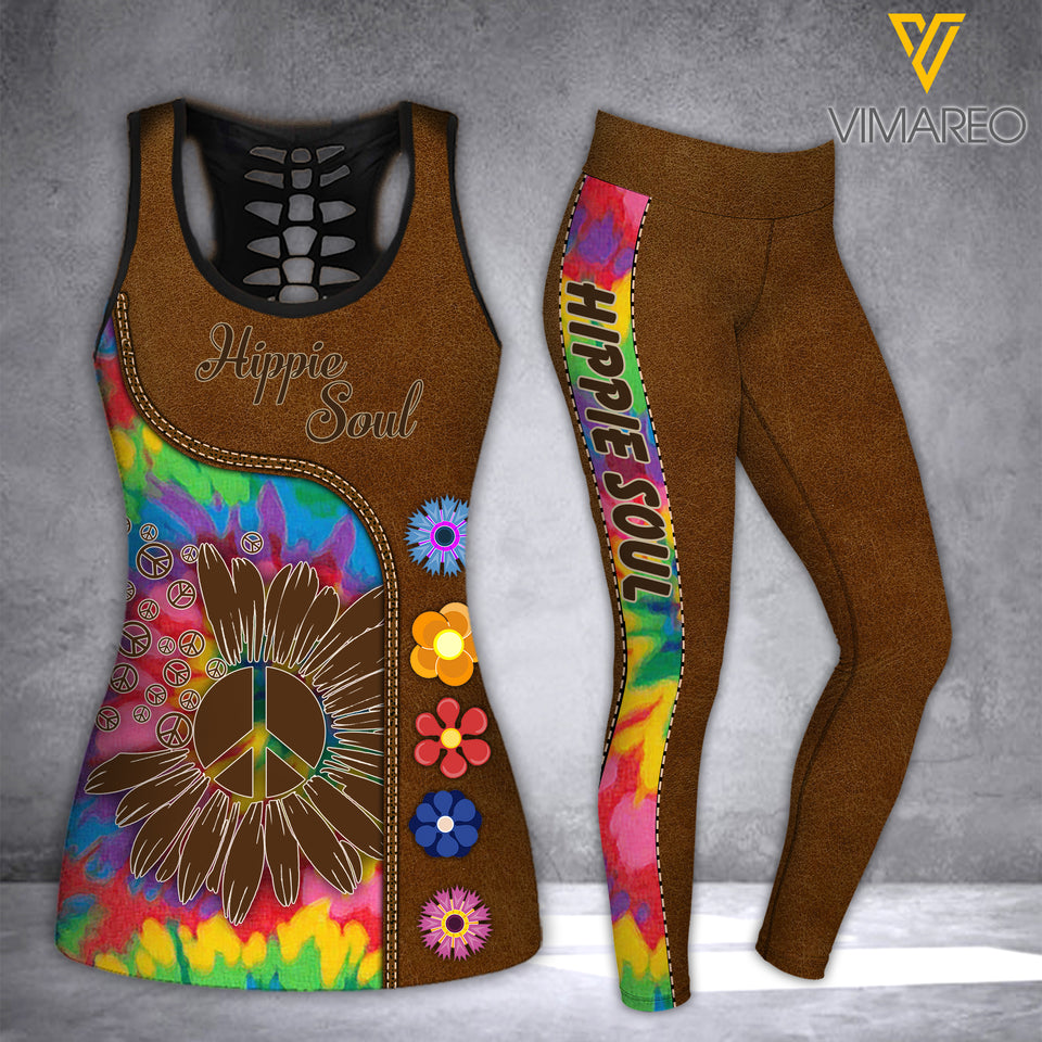 HIPPIE SOUL COMBO TANK+LEGGING 3D PRINTED LC