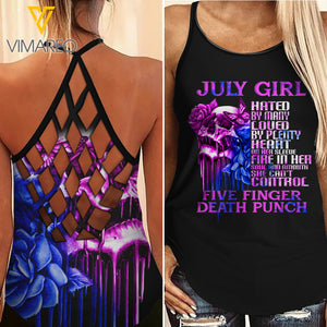 JULY GIRL CRISS-CROSS OPEN BACK CAMISOLE TANK TOP