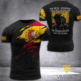 SPAIN SOLDIER T-SHIRT 3D PRINTED