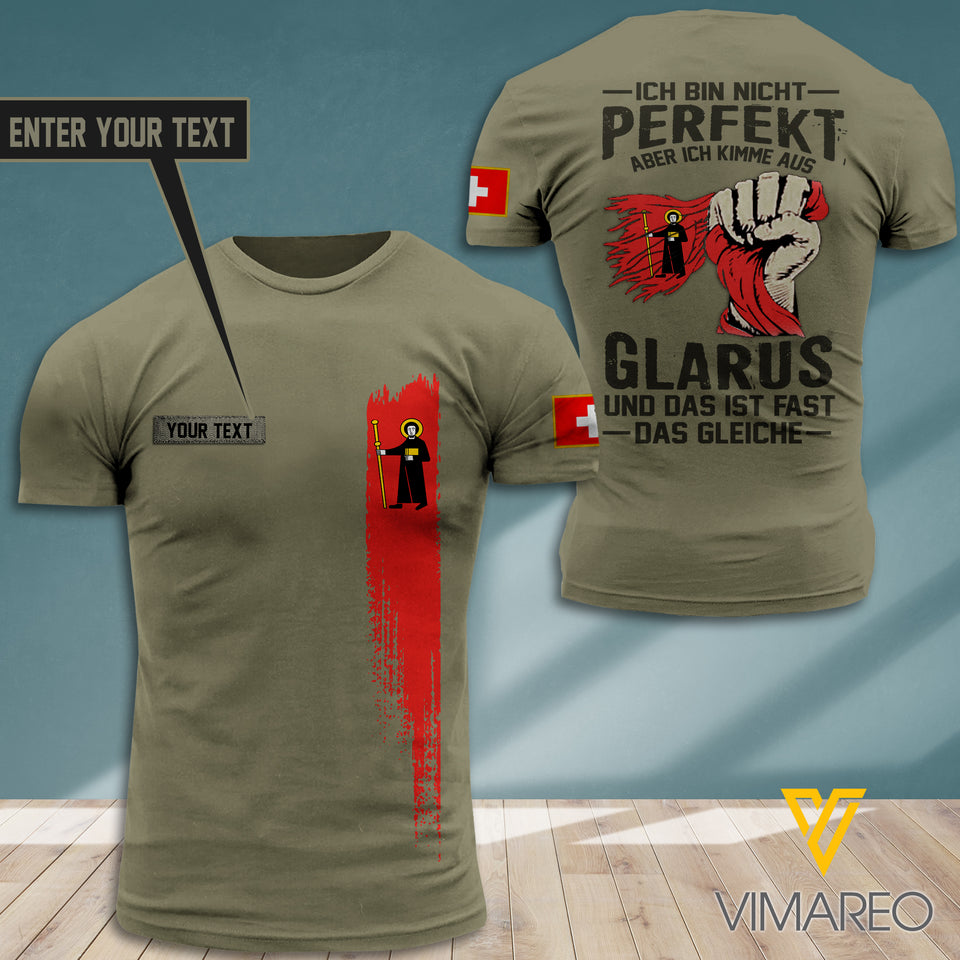 GLARUS CUSTOMIZE T-SHIRT