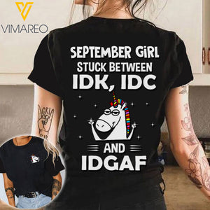 SEPTEMBER GIRL T-SHIRT