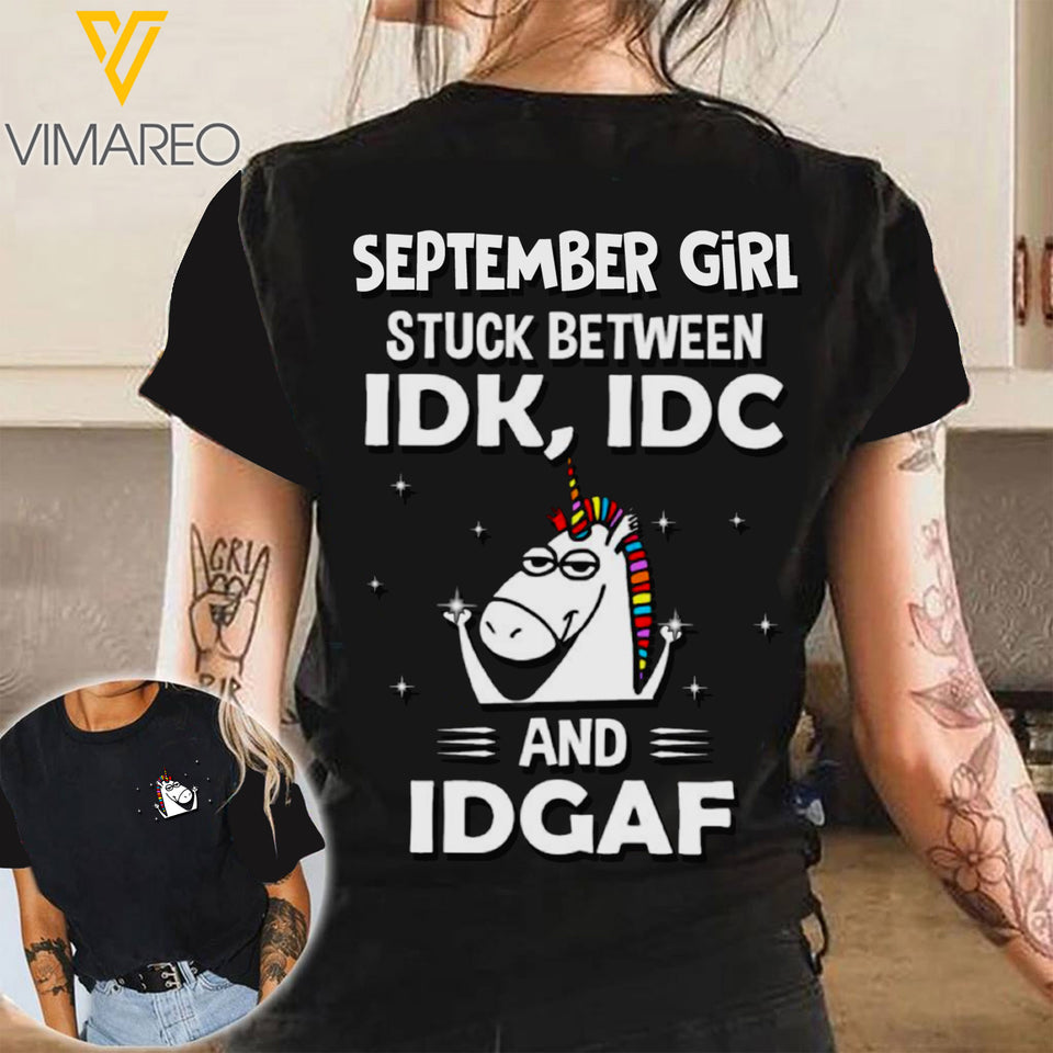 SEPTEMBER GIRL T-SHIRT