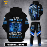 PERSONALIZED JULY GUY CUSTOMIZE HOODIE+SWEATPANTS 3D PRINTED LC