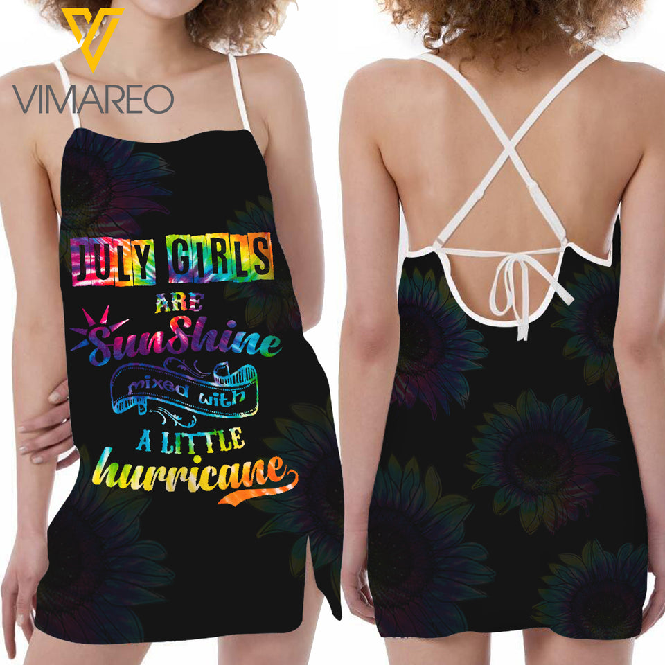 JULY GIRLS ARE SUNSHINE SEXY DRESS NEYN23