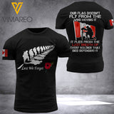 Canada Soldier - Our Flag Flies From The Last Breath Of Every Soldier 3D Printed TShirt