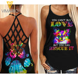 CHIHUAHUA Criss-Cross Open Back Camisole Tank Top YYTT