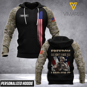 VMVH CUSTOMIZE USA army hoodie + tshirt 3d all print 0303 HVQ