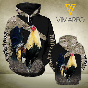 VH ROOSTER hoodie 3d all print 0302 HVQ
