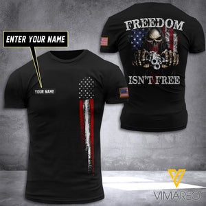 USA Flag Customized 3D PRINTED TSHIRT 0705NGBTH