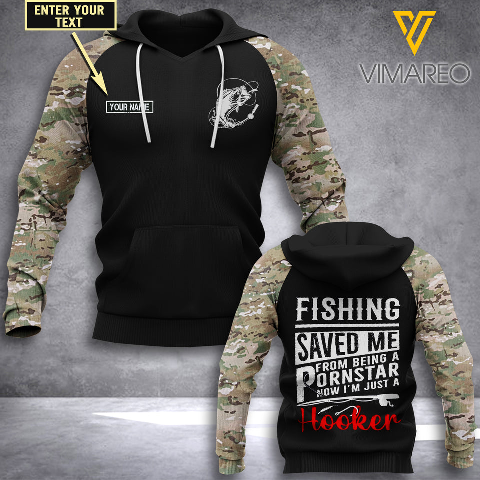 Customized Fishing 3D Printed Shirt/Hoodie 1507TQ