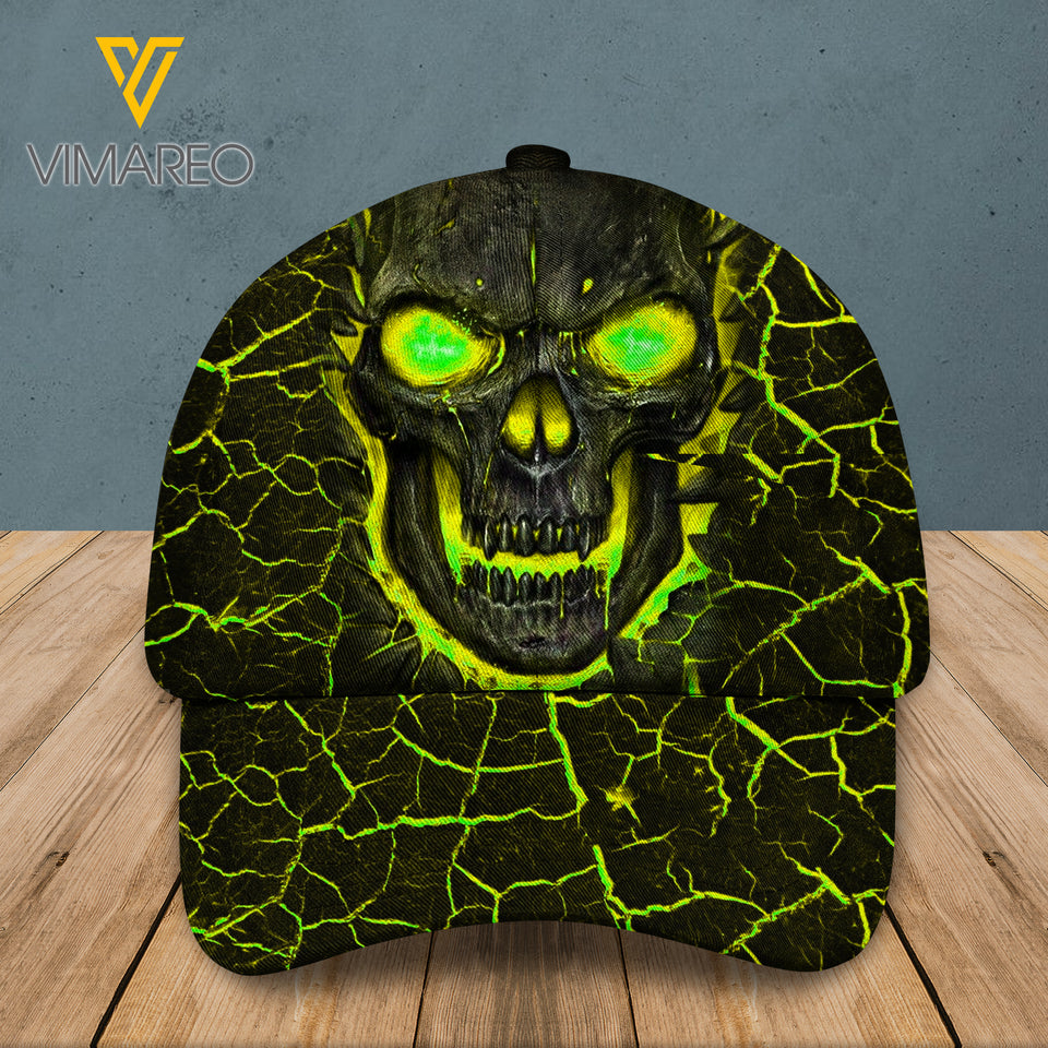 VH SKULL Peaked cap 3D 0103 PDT