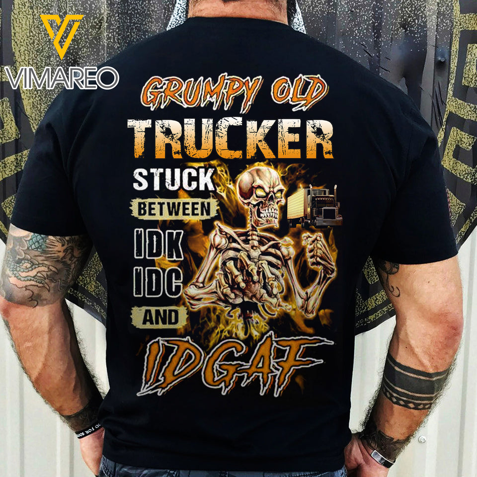 TRUCKER man Tshirt 3d all print 3006TH