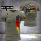 Customized Germany Army 3D Printed TShirt 0904NGBTH