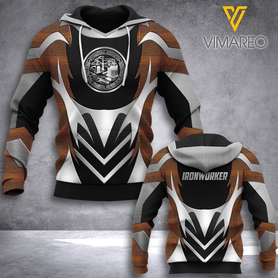 VH Ironworker hoodie 3d all print 1902 PDT