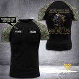 Customized Poland Soldier 3D Printed Shirt/Hoodie 1006N