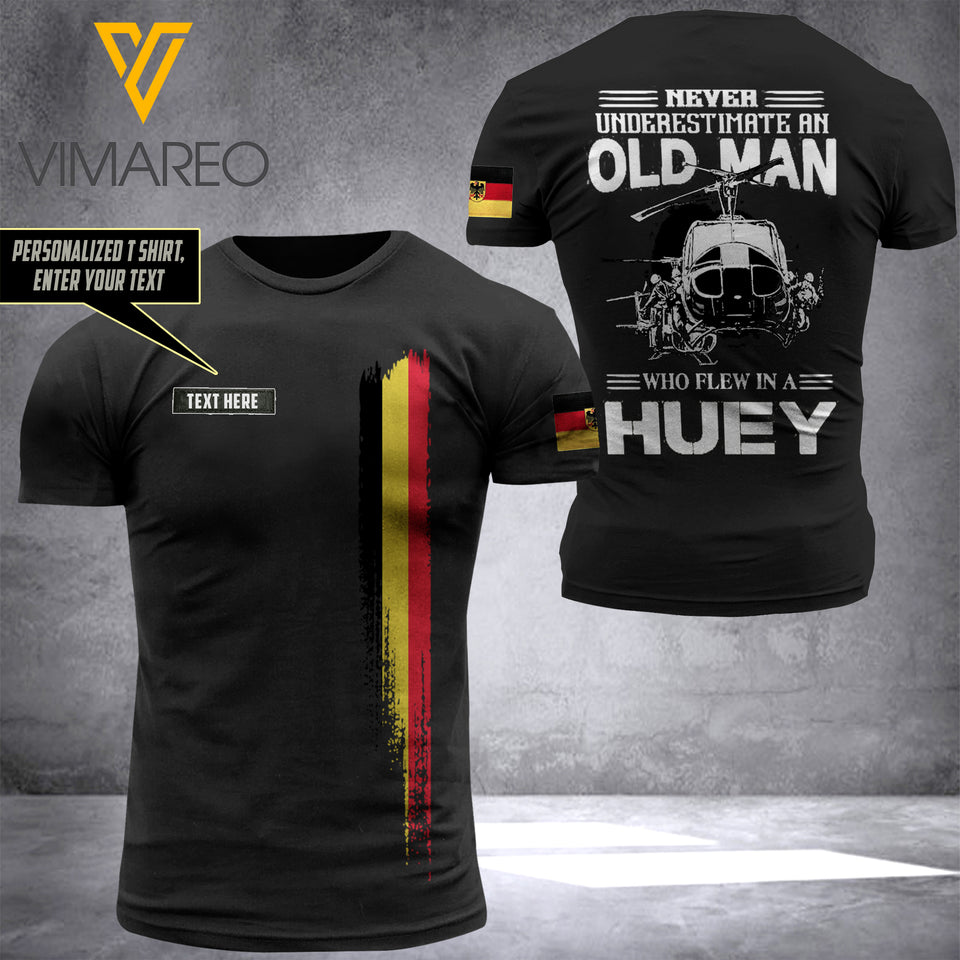 Customized German Flew Army 3D Printed TShirt 0804NGBTQ