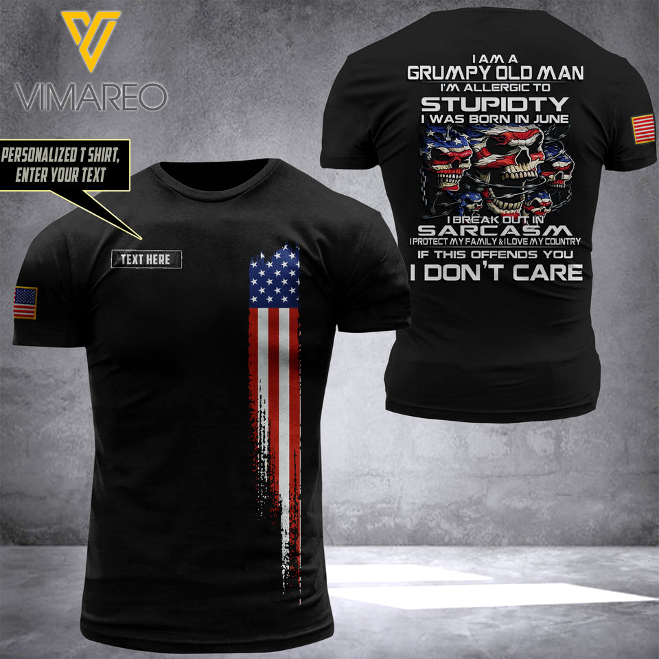 Customized June guy 3D PRINTED SHIRT 2307N