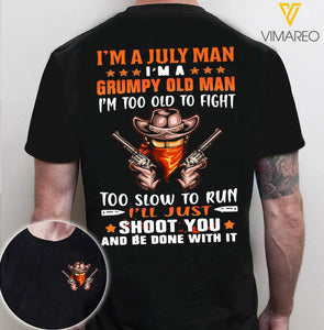 July man Tshirt 3d all print 2206TQ