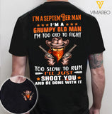 September man Tshirt 3d all print 2206TQ