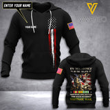 Customized Vietnam veteran Army 3D Printed TShirt/Hoodie 1404NGBTH