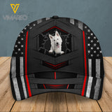 German shepherd 3D PRINTED PEAKED CAP NY
