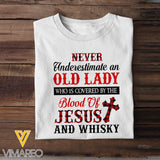 JESUS AND WHISKY TSHIRT 3D PRINTED JUL-LN30