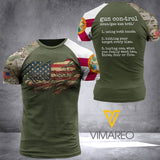 FLORIDA T SHIRT 3D PRINTED TL113 UNDER GUNN