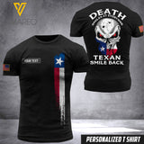 texas SMILE BACK CUSTOMIZE T SHIRT 3D PRINTED TMTL
