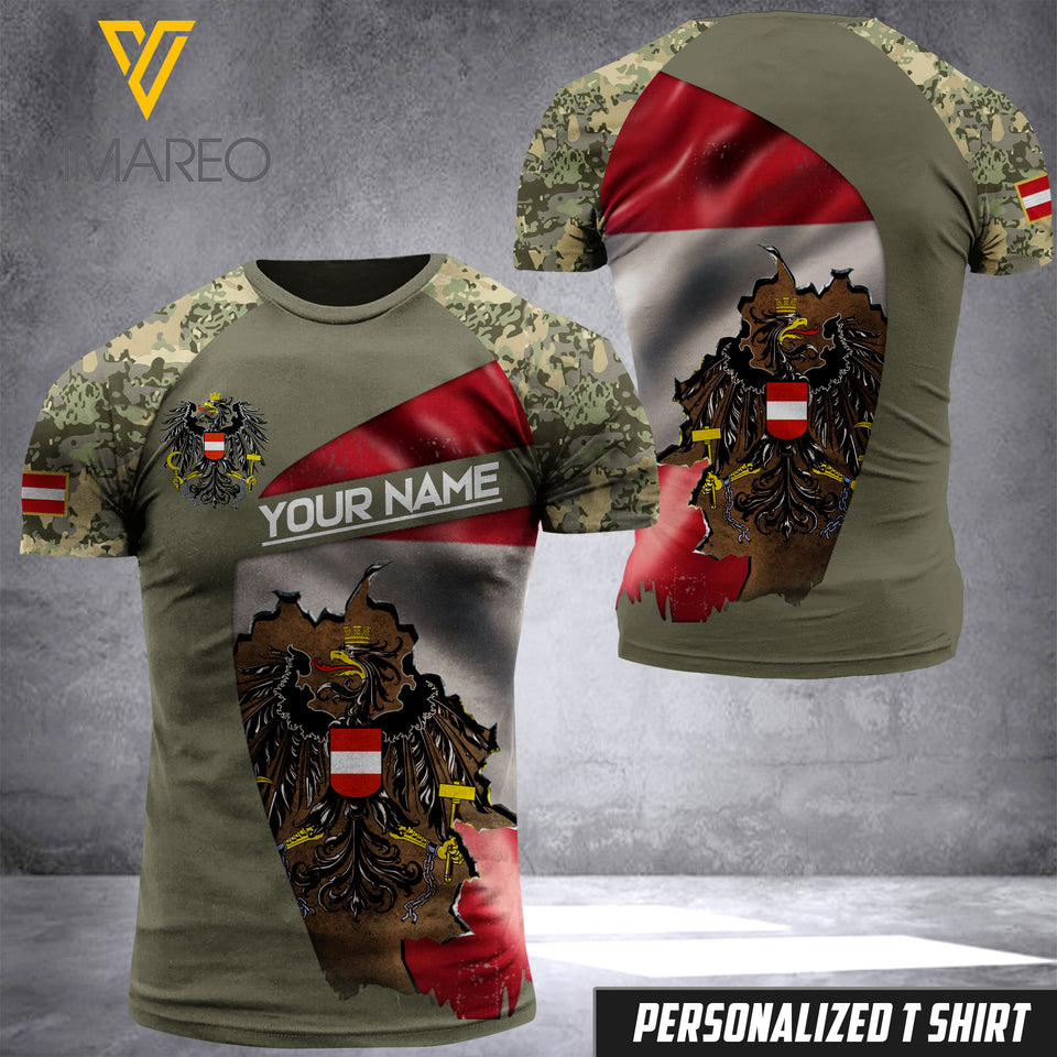austria CAMO CUSTOMIZE T SHIRT/HOODIE 3D PRINTED TMTL 9