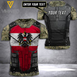 Austria CAMO CUSTOMIZE T SHIRT 3D PRINTED TMTL 124