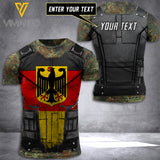 Germany CAMO CUSTOMIZE T SHIRT 3D PRINTED TMTL 124