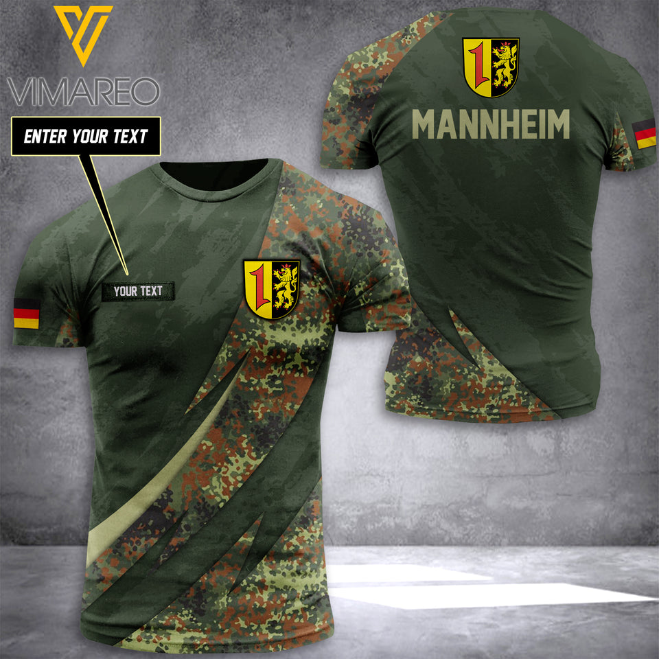 Mannheim CUSTOMIZE T SHIRT/HOODIE 3D PRINTED TL263