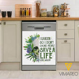 GARDEN SKULL Kitchen Dishwasher Cover TL43