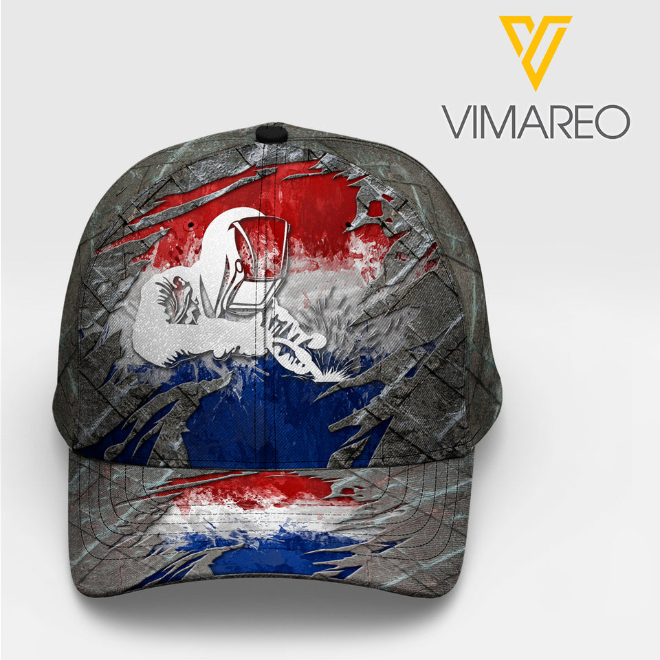 NETHERLAND WELDER PEAKED CAP 3D SEP-NL11