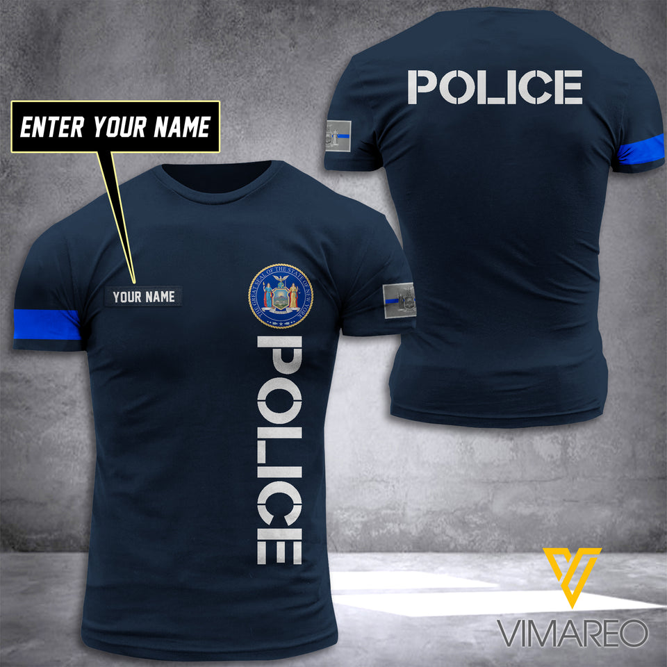NEW YORK POLICE CUSTOMIZE T SHIRT/HOODIE 3D PRINTED TMT